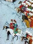 Campania lui Soliman Magnificul în Moldova, în anul 1538. Miniatură otomană din secolul al XVI-lea (© Wikimedia Commons)