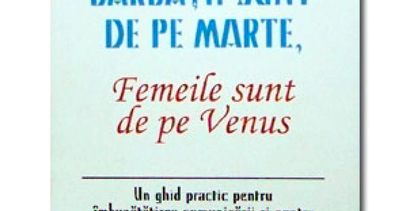barbatii marte femeile venus