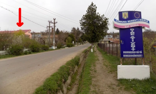 Sediul Bereşti Meria văzut de la graniţă FOTO C Crângan
