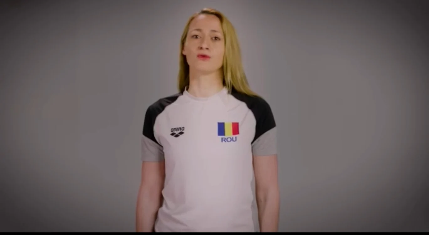 Camelia Potec, preşedintele Federaţiei de Nataţie FOTO Captură video