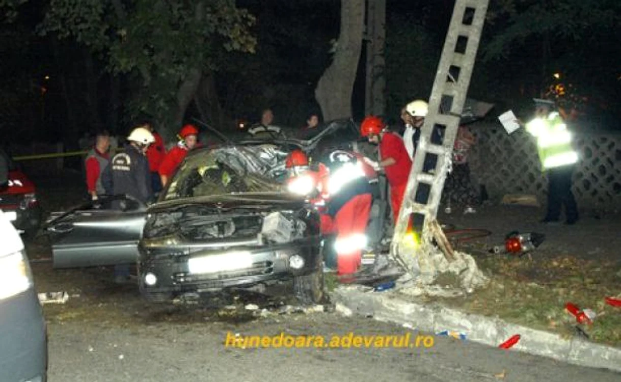 Accidentul s-a petrecut chiar în zona spitalului. D. G.
