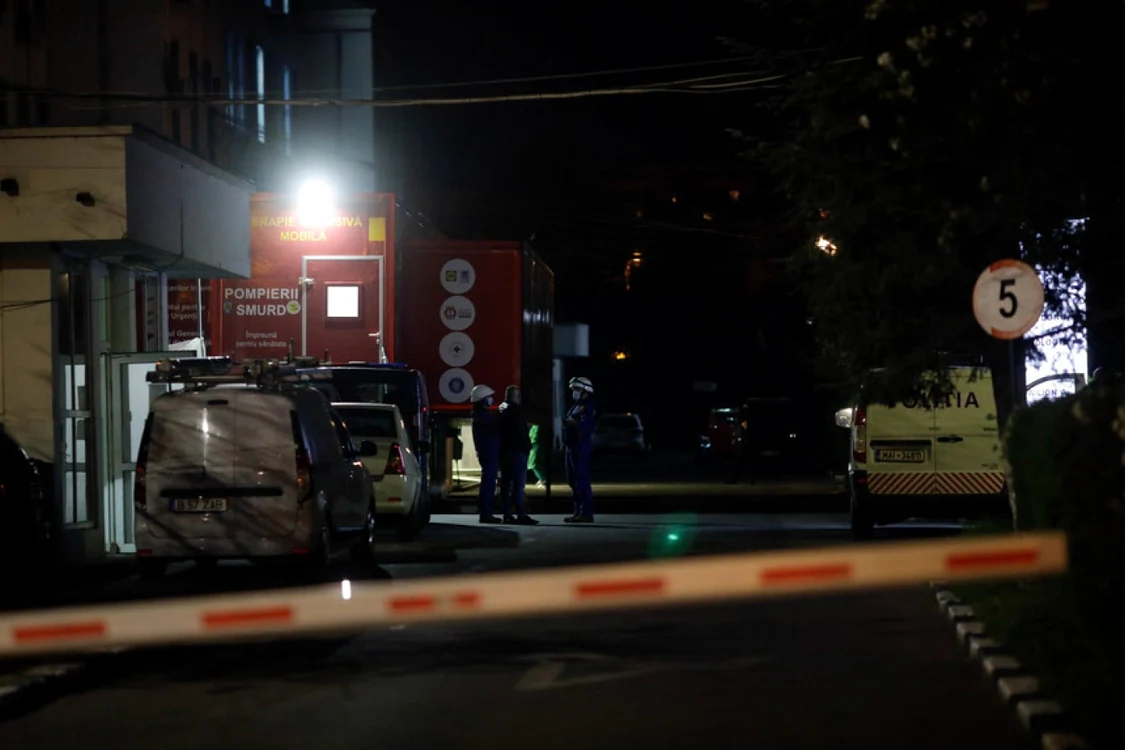 Incident la unitatea mobilă de ATI de la Spitalul Victor Babes FOTO Inquam Photos/ George Calin