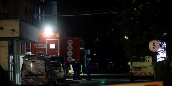 Incident la unitatea mobilă de ATI de la Spitalul Victor Babes FOTO Inquam Photos/ George Calin