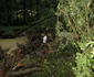 Un bătrân din Stroeşti a fost luat de viitură