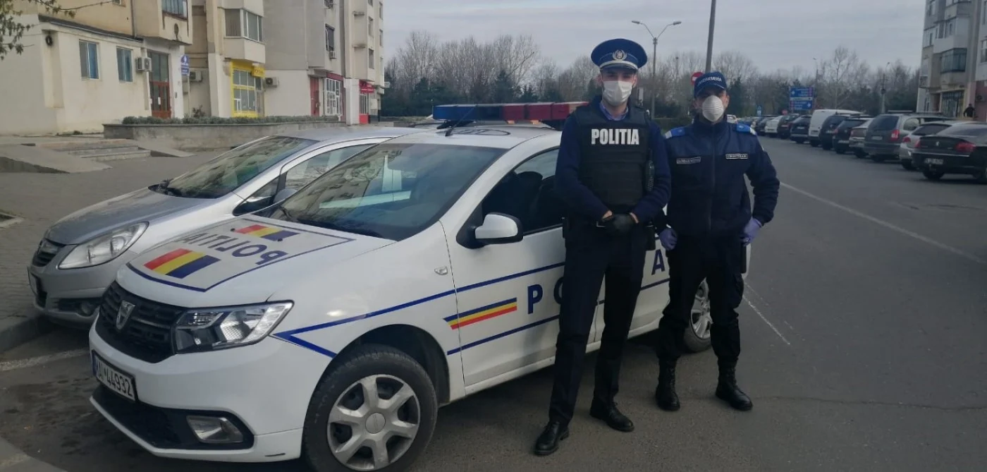 Forţele de ordine, la datorie FOTO IPJ Ialomiţa