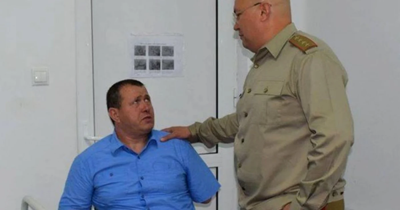 Florinel Enache şi generalul Nicolae Ciucă, şeful Statului Major General