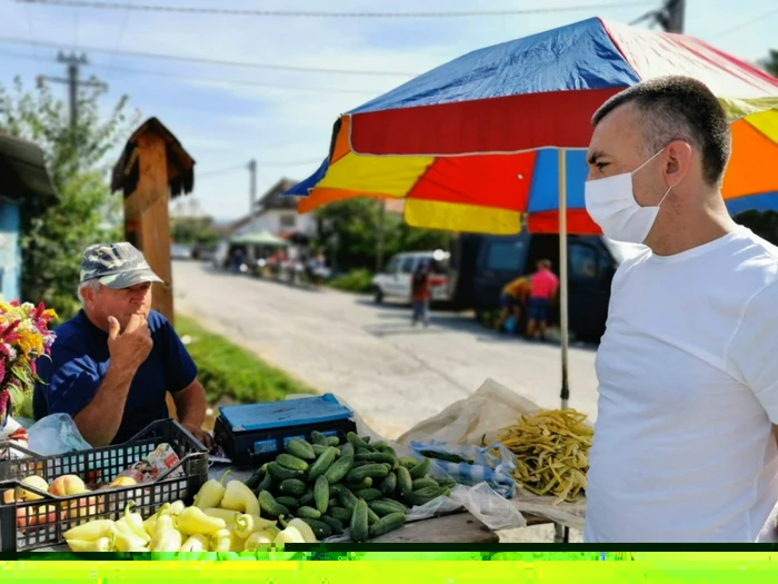 Alin Prunean susţine consumul local FOTO Arhivă personală