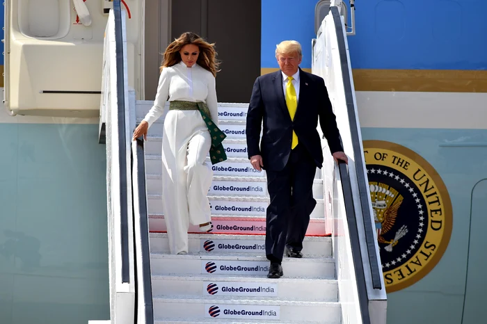 Melania şi Donald Trump au vizitat India pentru prima dată