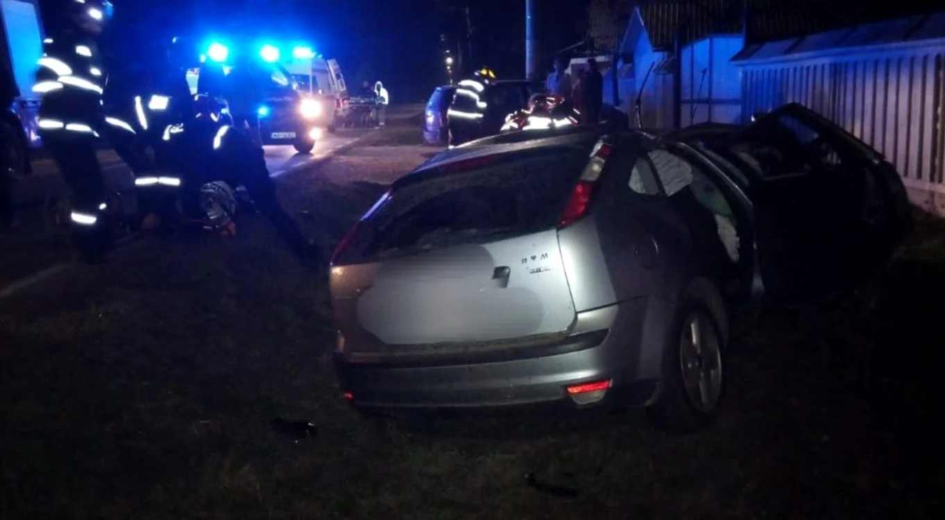 Viteza, una din cauzele frecvente ale accidentelor FOTO Poliția Neamț