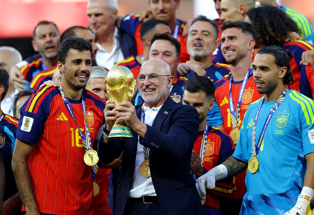 Cu De La Fuente antrenor, Spania e neînvinsă la turneele finale CE și CM (Foto: EPAImages)