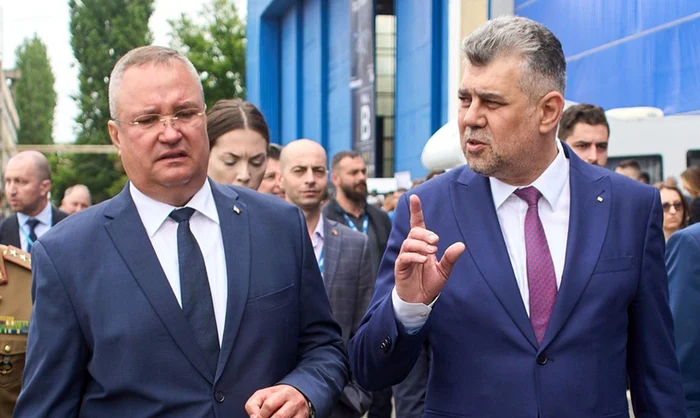 Nicolae Ciucă și Marcel Ciolacu și-ar fi anunțat demisiile din PNL, respectiv PSD Foto: Click!