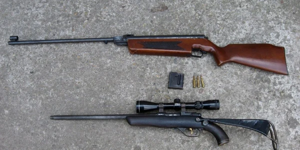 Puștile au fost confiscate