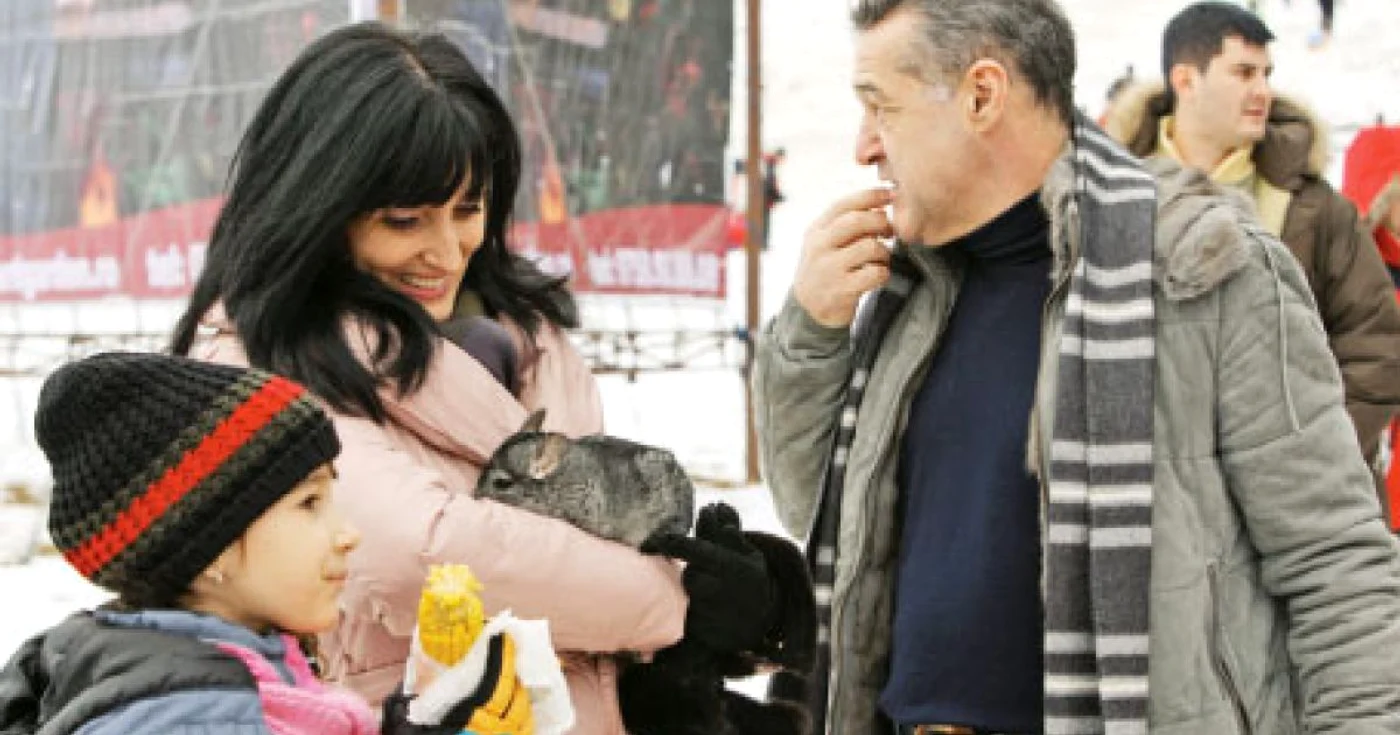 Soţia lui Becali nu s-a despărţit de chinchila făcută cadou de soţ