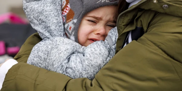 Mii de refugiaţi au umplut gara din Lviv. Foto Profimedia