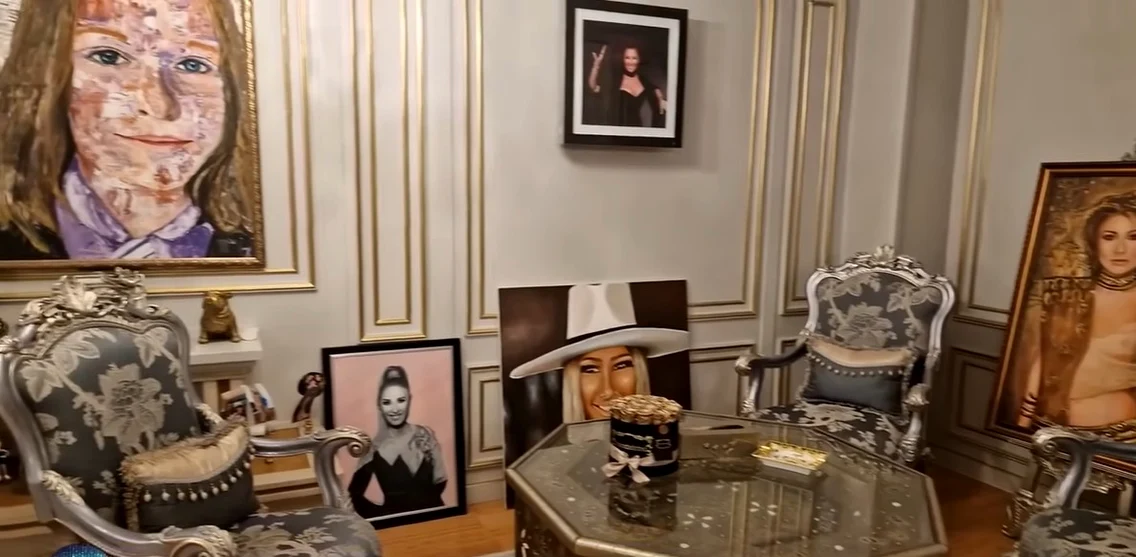 Anamaria Prodan a schimbat totul în casa de la Snagov / foto: Captură video