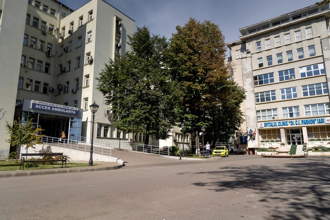 Spitalul Parhon din Iaşi SURSĂ FOTO Facebook Primăria Municipiului Iaşi