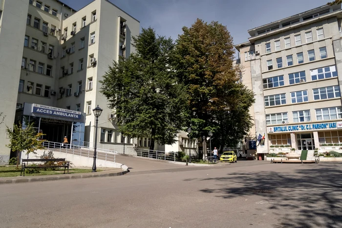 Spitalul Parhon din Iaşi SURSĂ FOTO Facebook Primăria Municipiului Iaşi