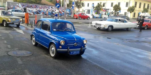 Parada maşinilor de epocă la Timişoara FOTO Ştefan Both
