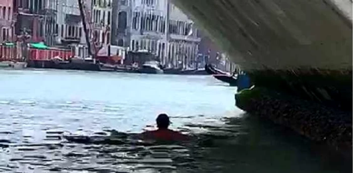 Canal Grande are o adâncime medie de aproape 5 metri FOTO Captura video