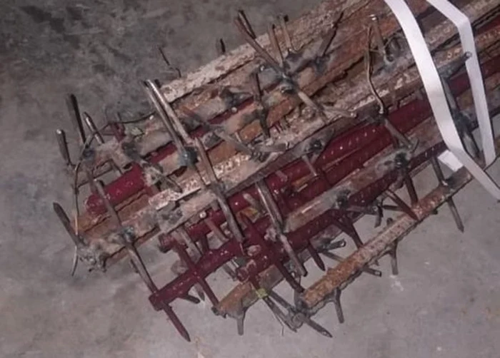 Răngi folosite de soldaţii chinezi FOTO Twitter