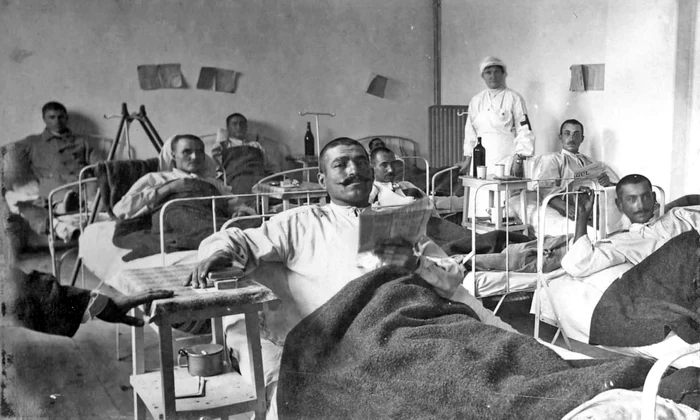 Stop-cadru: Spitalul Societăţii Ortodoxe Române din Bucureşti (1918)