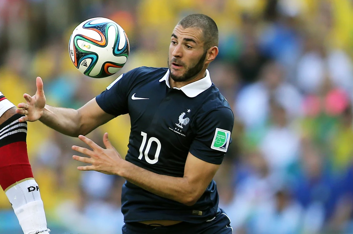 Cu cele 375 de goluri înscrise în toate competițiile, Benzema este al doilea golgheter francez din istorie după Henry (411)Foto: EPA-EFE