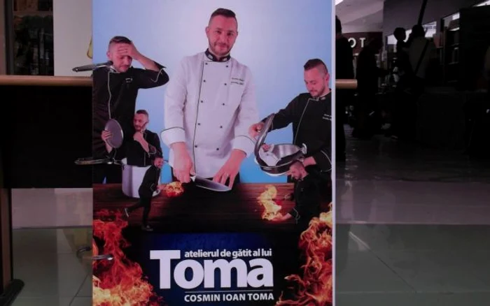 Cartea de bucate îl are ca autor pe Chef Cosmin Toma. (Foto: Dorin Timonea)