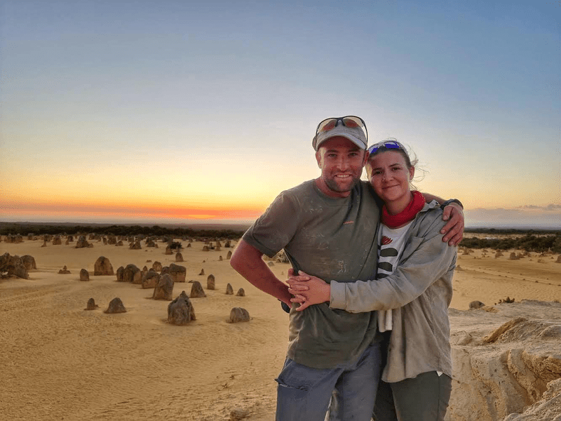 Doi români la celălalt capăt al lumii. Experiențe pentru o viață pe Coasta de Vest a Australiei FOTO