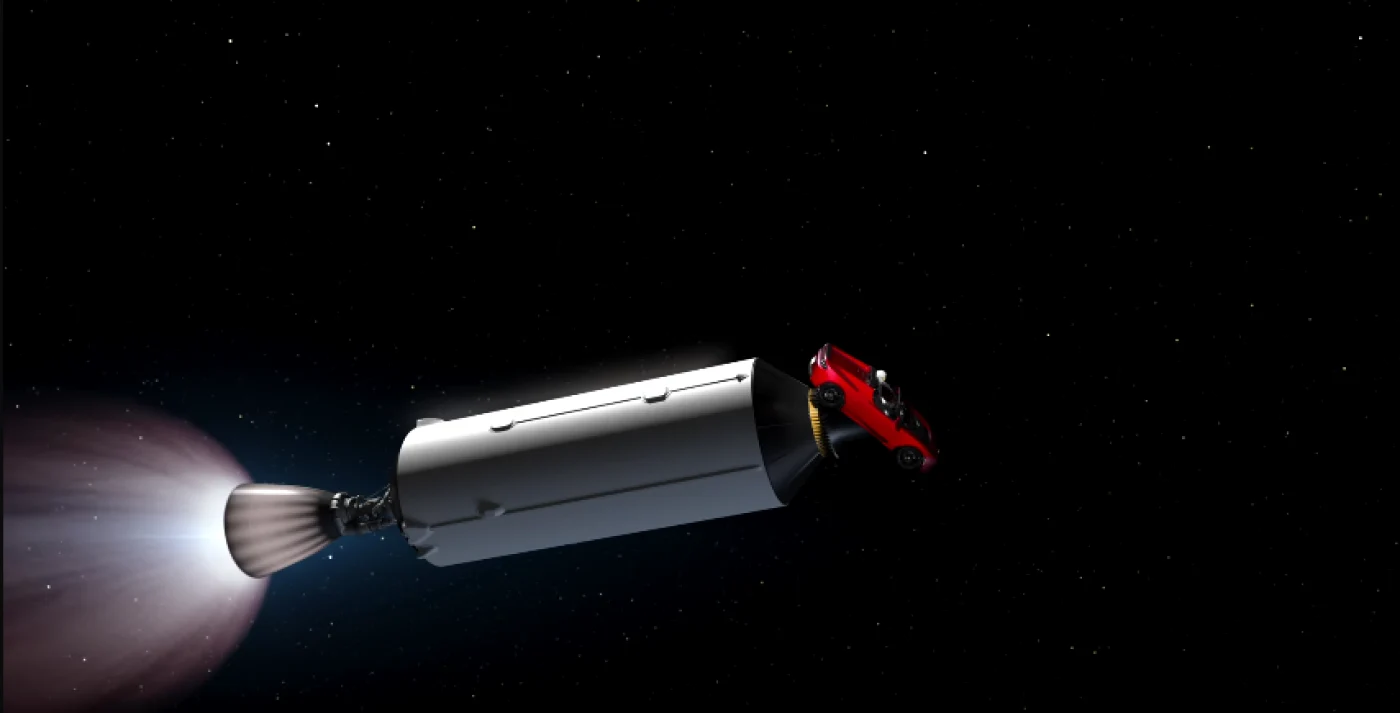falcon heavy spacex