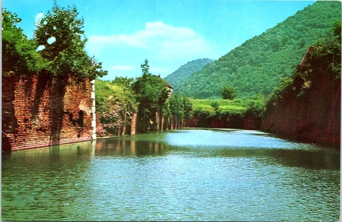 Dunărea la Ada Kaleh de R Braun Institutul Național Al Patrimoniului, Romania jpg