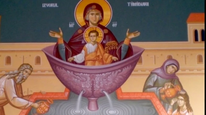 
    Izvorul Tămăduirii: azi nu e voie să se lucreze, dar nici să se facă curat în casă  