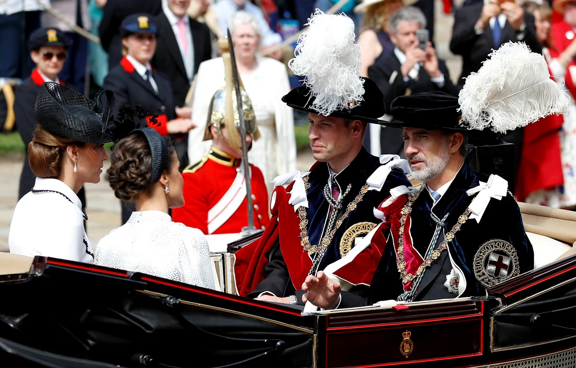 Kate și William i au avut ca oaspeți în 2019 pe Regele Felipe și Regina Letizia, Foto Getty Images (2) jpg