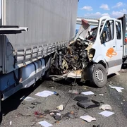 Accident pe DEx12 Craiova-Pitești