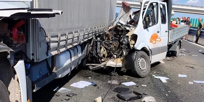 Accident pe DEx12 Craiova-Pitești