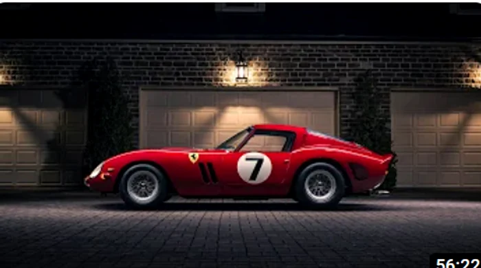 Un automobil Ferrari 250 GTO din 1962 a fost vândut New York. FOTO captură RM Sotheby's