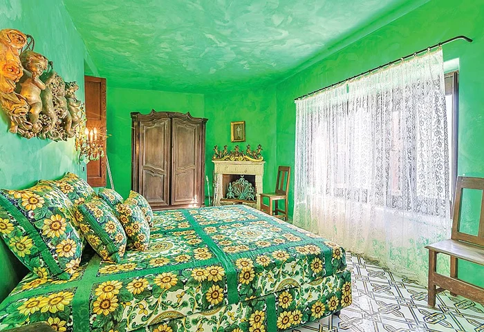 Culorile dormitoarelor  sunt inspirate  din vegetaţia  mediteraneeană