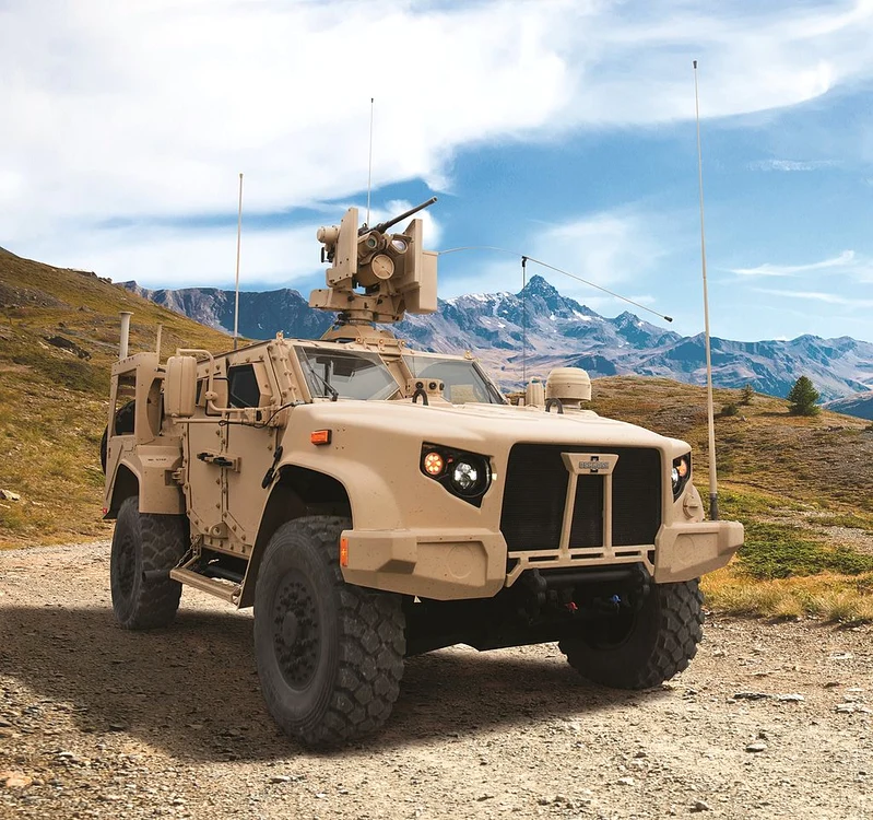 Vehicule blindat tactic, de tip uşor, JLTV Heavy Guns Carrier FOTO Wikipedia