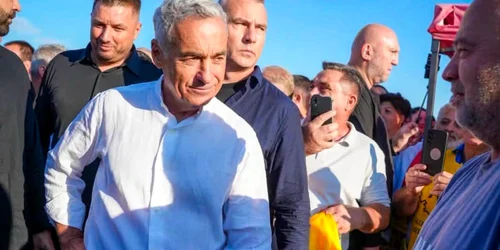 Călin Georgescu la Călugăreni FOTO Facebook / Alina Andreea Stamatiu Ungurianu
