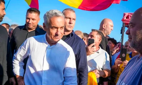 Călin Georgescu la Călugăreni FOTO Facebook / Alina Andreea Stamatiu Ungurianu