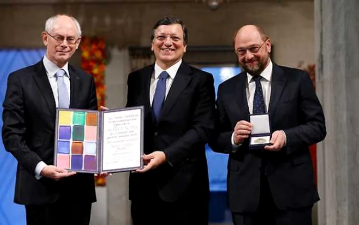 UE a primit Premiul Nobel pentru Pace. FOTO Reuters