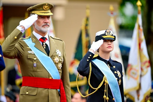 Refele Felipe și Prințesa Leonor 