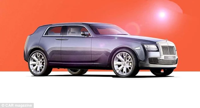 Aşa ar putea arăta automobilul Rolls-Royce 4x4 FOTO Revista CAR