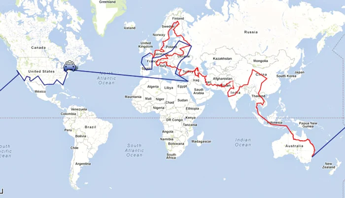 Acesta e circuitul expediţiei