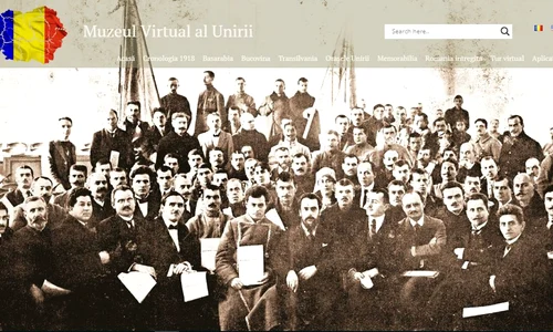 Lansarea proiectului digital dedicat Centenarului Desăvârșirii Unității Naționale, Muzeul Virtual al Unirii, de către Muzeul Național de Istorie a României jpeg