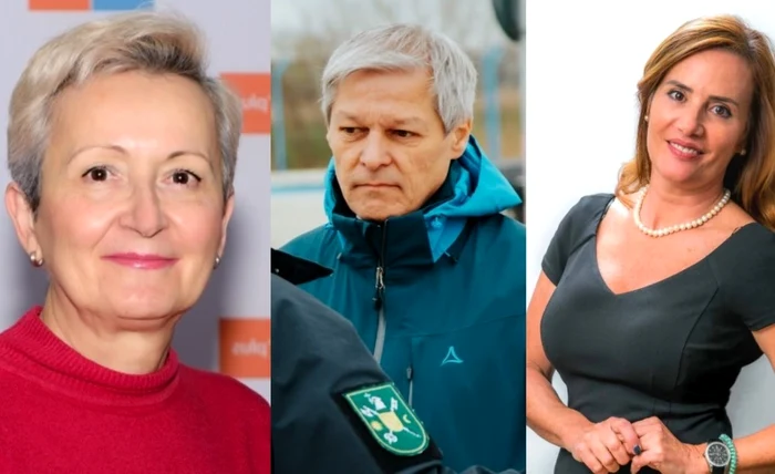 Consilierele USR Rodica Militaru (stânga) şi Aida Szilagyi l-au „mitraliat” pe Dacian Cioloş după plecarea din USR FOTO colaj Facebook