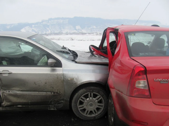 Accidentul a avut loc pe DN 7, la periferia oraşului Arad FOTO Arhivă Adevărul