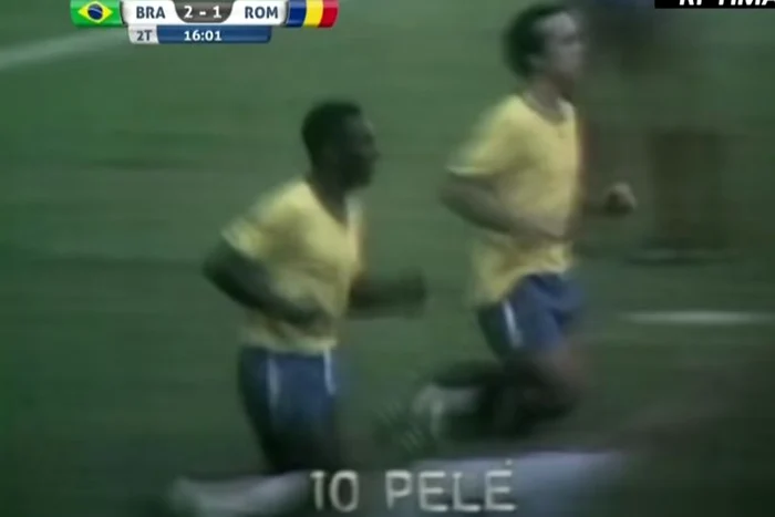 Brazilia-România 1970. FOTO Captură Video RptimaoTV2