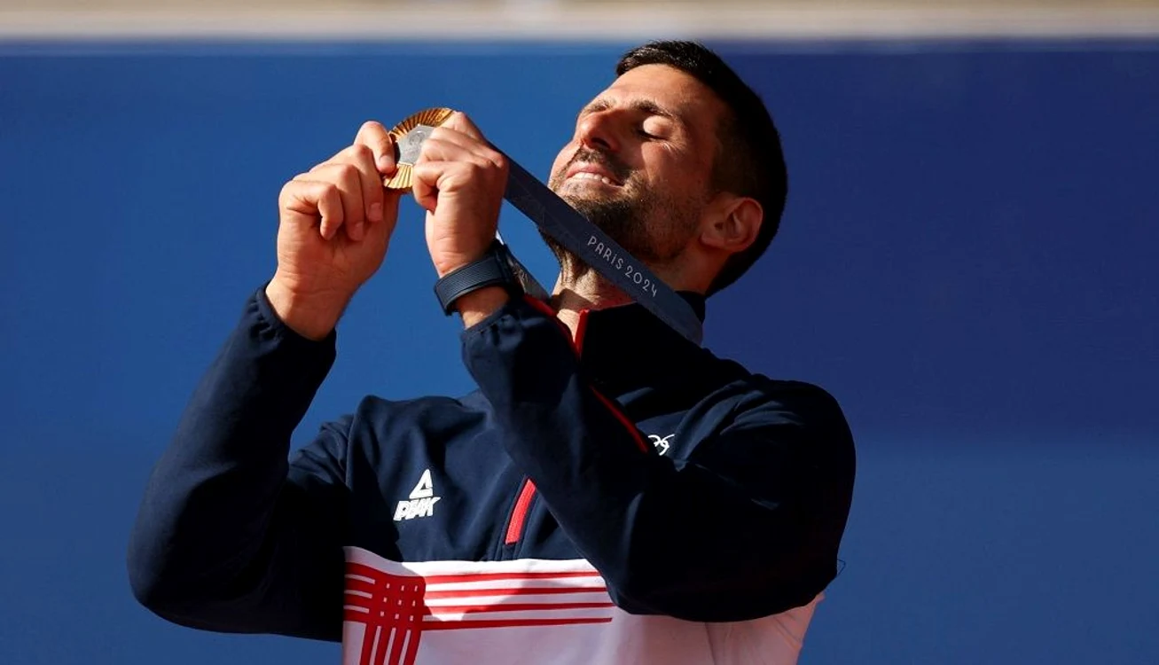Novak Djokovic a câștigat aurul olimpic Foto: Profimedia 
