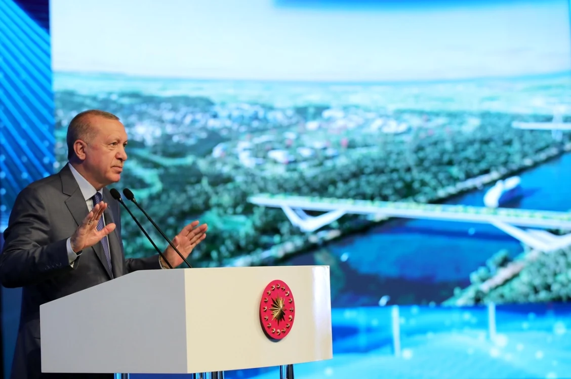 Preşedintele turc Erdogan, la inaugurarea şantierului Canalului Istanbul