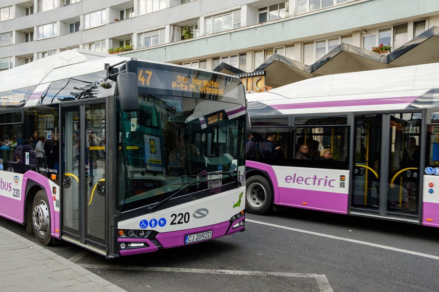 Autobuze cu hidrogen în Cluj-Napoca pentru transport public nepoluant | sursa foto: Adevarul
